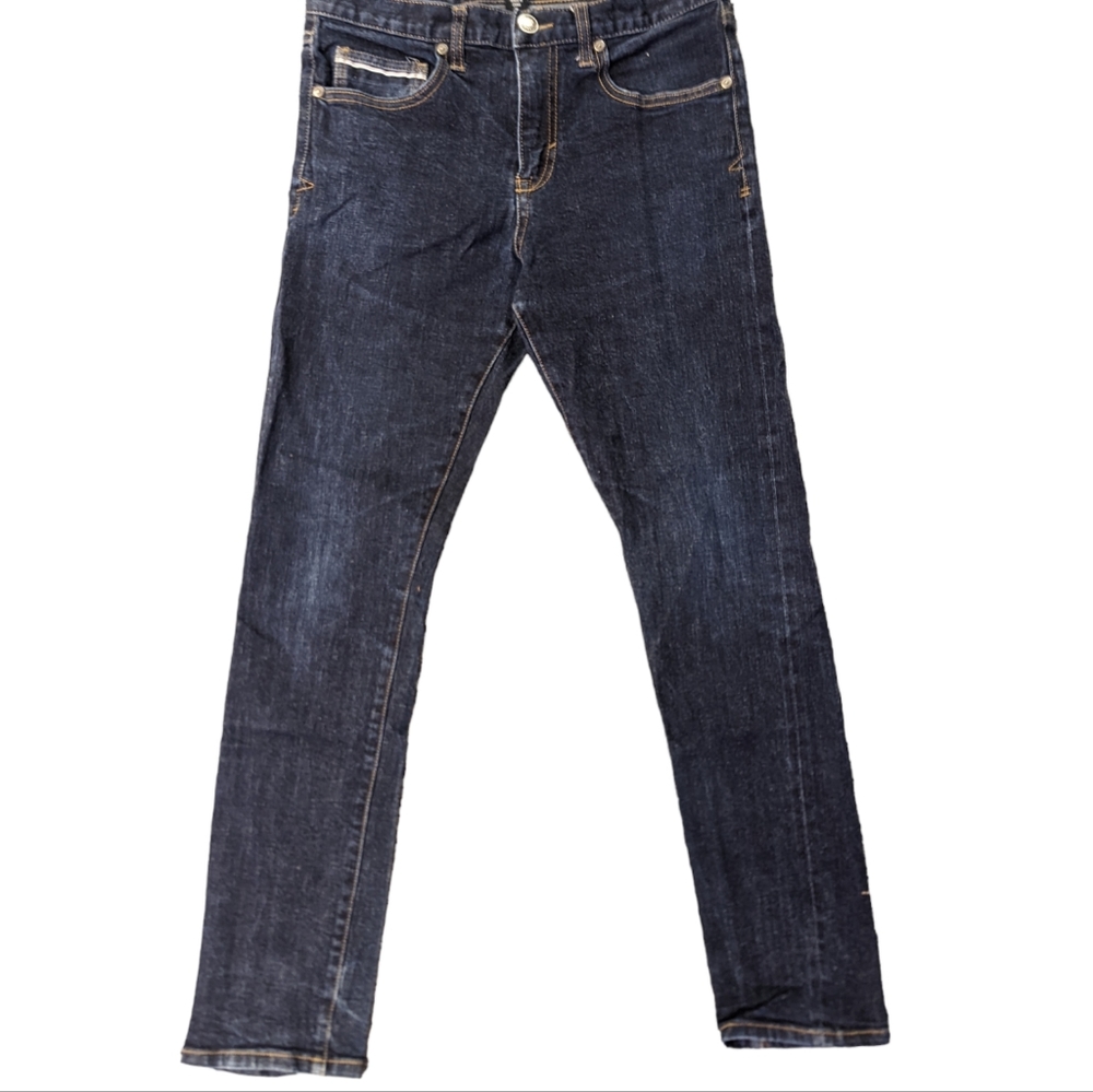 NWOT NEW Without Tags COMMERCE Men's Slim Jeans in Dark Blue Denim Size 30x32